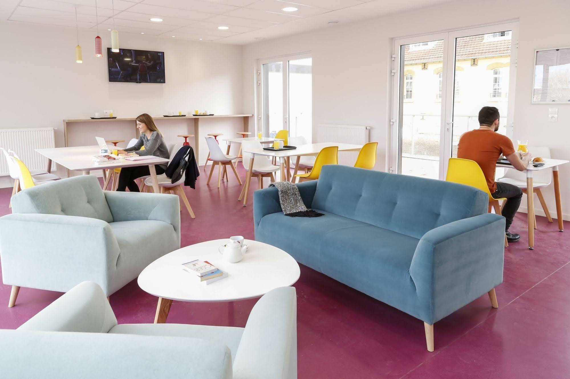 Appart Hotel Odalys City Metz Manufacture Экстерьер фото